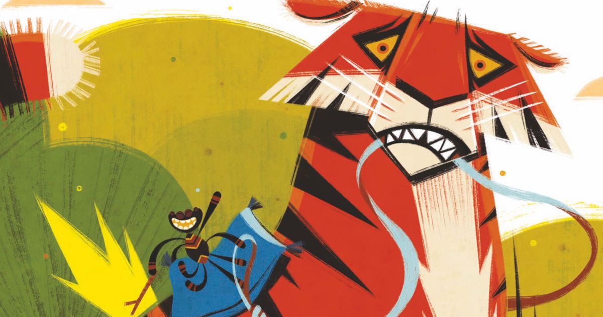 Familiezondag: Anansi de spin en de gulzige tijger — Vanaf2 Producties